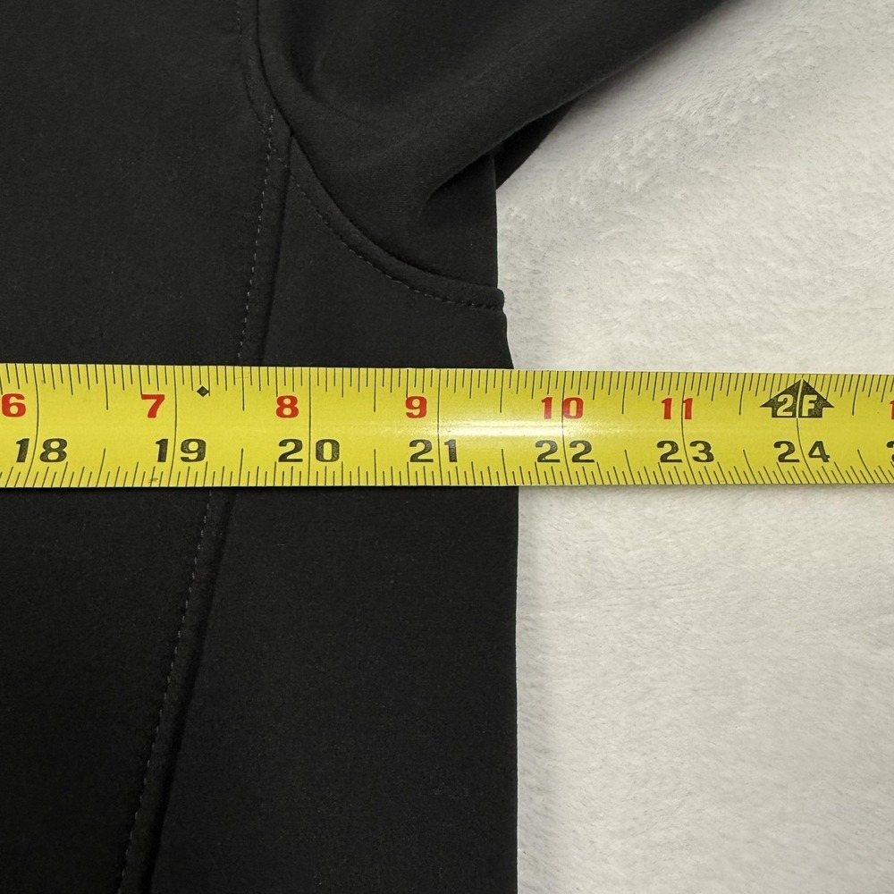 The‎ North Face Apex Jacket Mens Medium Black Full Zip Softshell Windbreaker - Picture 10 of 12